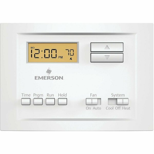 White Rodgers 5-2 Day Programmable White Digital Thermostat P150